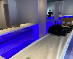 ガールズバー 内装工事 大分